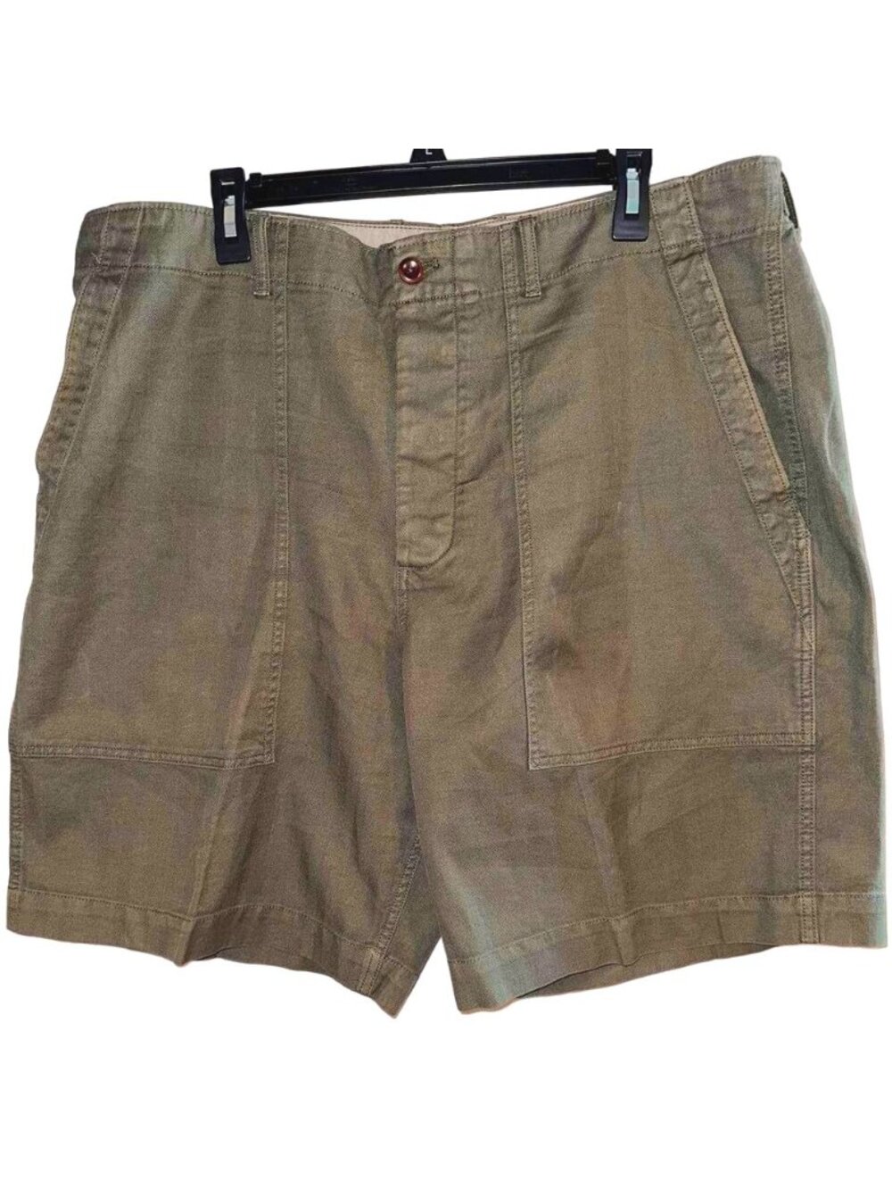 Mens Size 38 Navy Forest Green Comfort Shorts Premium Fabric Pockets  •83